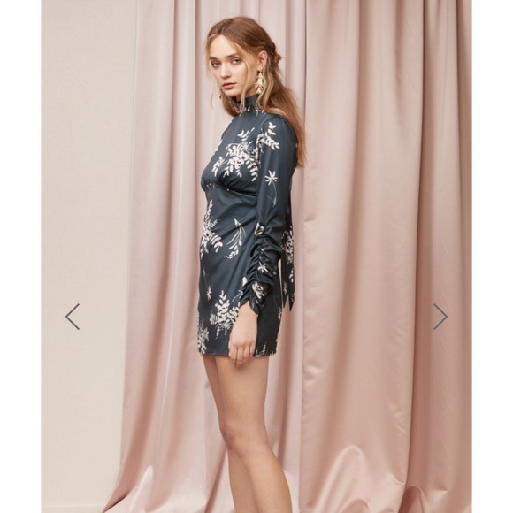 finderskeepers // open back floral mini dress - Picture 3 of 7